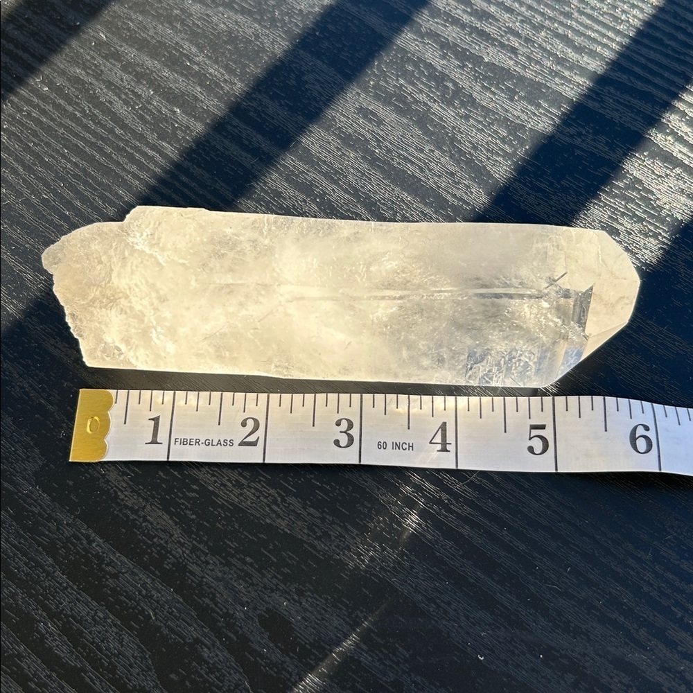 Clear Quartz Crystal Point - Picture 3 of 5